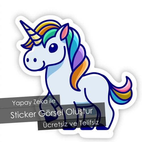 StickerGorselUret